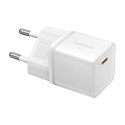 Ładowarka Baseus GaN5S 1C 30W EU (moon white) Baseus