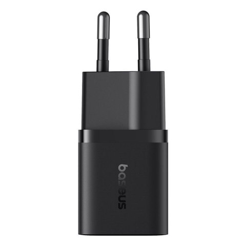 Ładowarka Baseus GaN5mini 1C 25W+kabel USB-C czarny Baseus Ładowarka Baseus GaN5mini 1C 25W+kabel USB-C czarny Baseus