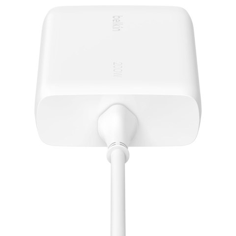 Ładowarka Belkin BoostCharge Pro 4-Port USB-C PD 3.1 GaN Charger 200W White Belkin Ładowarka Belkin BoostCharge Pro 4-Port USB-C PD 3.1 GaN Charger 200W White Belkin