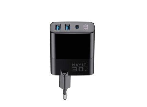 Ładowarka Havit USB-A1+USB-A2+USB-C UCLE001 EU HAVIT Ładowarka Havit USB-A1+USB-A2+USB-C UCLE001 EU HAVIT