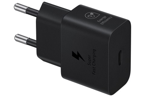 Ładowarka Samsung Power Adapter 25W USB-C Fast Charge 1m Black Samsung Ładowarka Samsung Power Adapter 25W USB-C Fast Charge 1m Black Samsung