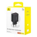 Ładowarka sieciowa Baseus Cube C+U 30W EU (cluster black) Baseus