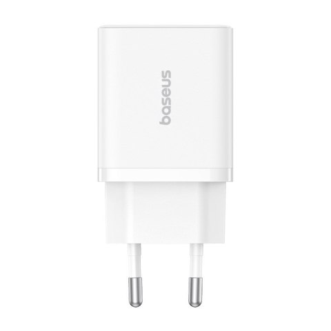 Ładowarka sieciowa Baseus Cube C+U 30W EU (moon white) Baseus Ładowarka sieciowa Baseus Cube C+U 30W EU (moon white) Baseus