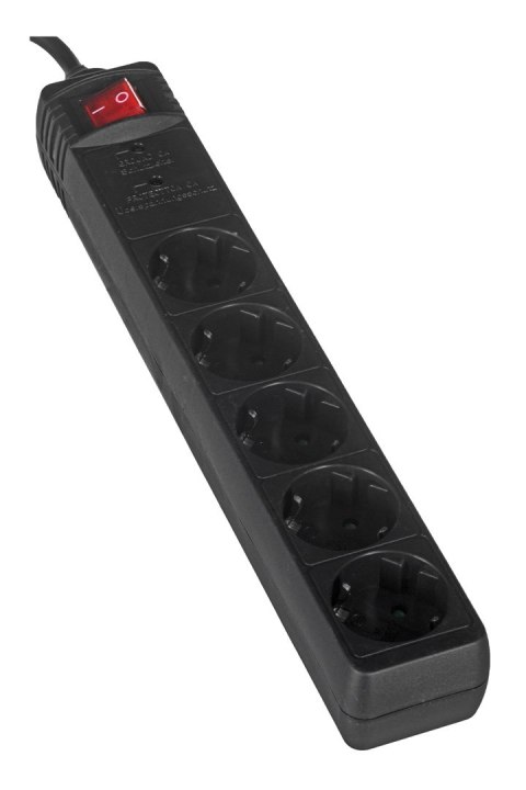 Listwa zasilająca ENERGENIE SPG5-C-10 (5 x VDE; 3m; kolor czarny) ENERGENIE Listwa zasilająca ENERGENIE SPG5-C-10 (5 x VDE; 3m; kolor czarny) ENERGENIE