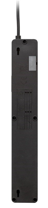 Listwa zasilająca Lestar ZX 510 G-A K.:CZ 3,0M (5 x UTE; 10 A; 3m; kolor czarny) Lestar Listwa zasilająca Lestar ZX 510 G-A K.:CZ 3,0M (5 x UTE; 10 A; 3m; kolor czarny) Lestar