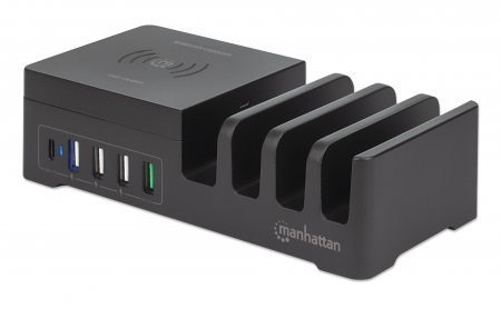 MANHATTAN STACJA ZASILAJĄCA 1X USB-C PD, 1X USB-A Manhattan MANHATTAN STACJA ZASILAJĄCA 1X USB-C PD, 1X USB-A Manhattan