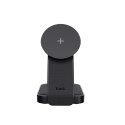Magnetic Charge Stand Trust Viro 3-in-1 Wireless Black Trust