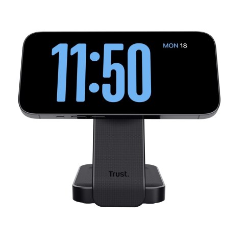 Magnetic Charge Stand Trust Viro 3-in-1 Wireless Black Trust Magnetic Charge Stand Trust Viro 3-in-1 Wireless Black Trust