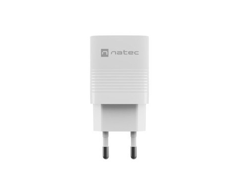 NATEC ŁADOWARKA RIBERA GAN 1X USB-A + 1X USB-C 30W BIAŁA NUC-2140 NATEC NATEC ŁADOWARKA RIBERA GAN 1X USB-A + 1X USB-C 30W BIAŁA NUC-2140 NATEC