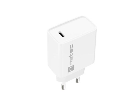 NATEC ŁADOWARKA SIECIOWA RIBERA USB-C 20W POWER DELIVERY BIAŁA NUC-2059 NATEC NATEC ŁADOWARKA SIECIOWA RIBERA USB-C 20W POWER DELIVERY BIAŁA NUC-2059 NATEC