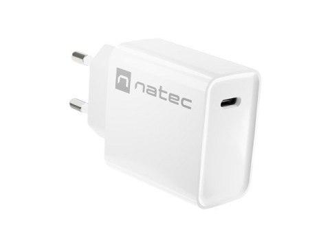 NATEC ŁADOWARKA SIECIOWA RIBERA USB-C 20W POWER DELIVERY BIAŁA NUC-2059 NATEC NATEC ŁADOWARKA SIECIOWA RIBERA USB-C 20W POWER DELIVERY BIAŁA NUC-2059 NATEC