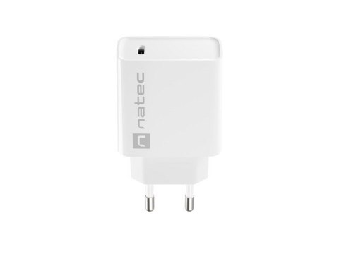 NATEC ŁADOWARKA SIECIOWA RIBERA USB-C 20W POWER DELIVERY BIAŁA NUC-2059 NATEC NATEC ŁADOWARKA SIECIOWA RIBERA USB-C 20W POWER DELIVERY BIAŁA NUC-2059 NATEC