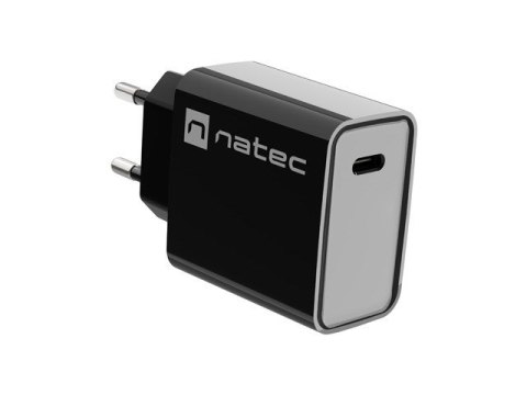 NATEC ŁADOWARKA SIECIOWA RIBERA USB-C 20W POWER DELIVERY CZARNA NUC-2060 NATEC NATEC ŁADOWARKA SIECIOWA RIBERA USB-C 20W POWER DELIVERY CZARNA NUC-2060 NATEC