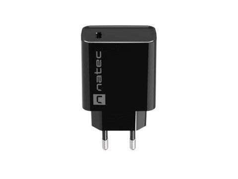 NATEC ŁADOWARKA SIECIOWA RIBERA USB-C 20W POWER DELIVERY CZARNA NUC-2060 NATEC NATEC ŁADOWARKA SIECIOWA RIBERA USB-C 20W POWER DELIVERY CZARNA NUC-2060 NATEC