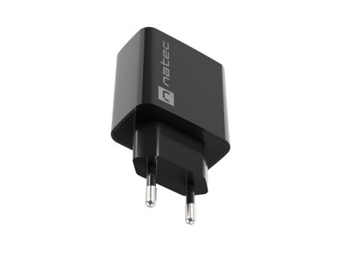 NATEC ŁADOWARKA SIECIOWA RIBERA USB-C 20W POWER DELIVERY CZARNA NUC-2060 NATEC NATEC ŁADOWARKA SIECIOWA RIBERA USB-C 20W POWER DELIVERY CZARNA NUC-2060 NATEC