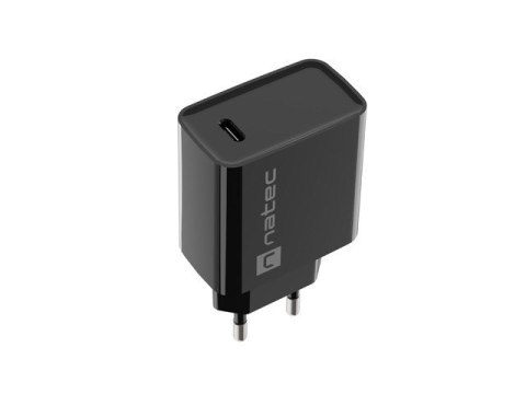 NATEC ŁADOWARKA SIECIOWA RIBERA USB-C 20W POWER DELIVERY CZARNA NUC-2060 NATEC NATEC ŁADOWARKA SIECIOWA RIBERA USB-C 20W POWER DELIVERY CZARNA NUC-2060 NATEC