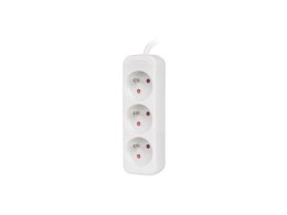 Przedłużacz Lanberg PS0-03E-0150-W (1,5m; kolor biały) Lanberg