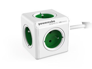 Przedłużacz allocacoc PowerCube Extended 2300GN/FREXPC (1,5m; kolor zielony) Allocacoc Przedłużacz allocacoc PowerCube Extended 2300GN/FREXPC (1,5m; kolor zielony) Allocacoc