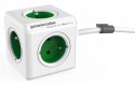 Przedłużacz allocacoc PowerCube Extended 2300GN/FREXPC (1,5m; kolor zielony) Allocacoc