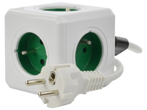 Przedłużacz allocacoc PowerCube Extended 2300GN/FREXPC (1,5m; kolor zielony) Allocacoc Przedłużacz allocacoc PowerCube Extended 2300GN/FREXPC (1,5m; kolor zielony) Allocacoc
