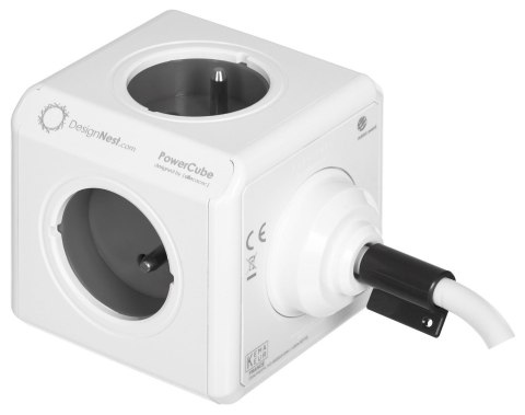 Przedłużacz allocacoc PowerCube Extended 2300GY/FREXPC (1,5m; kolor szary) Allocacoc Przedłużacz allocacoc PowerCube Extended 2300GY/FREXPC (1,5m; kolor szary) Allocacoc