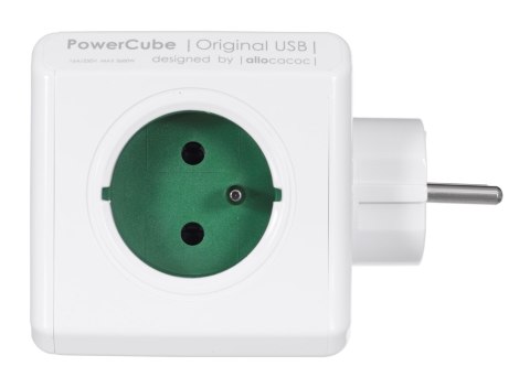 Przedłużacz allocacoc PowerCube Original 2202GN/FROUPC (kolor zielony) Allocacoc Przedłużacz allocacoc PowerCube Original 2202GN/FROUPC (kolor zielony) Allocacoc