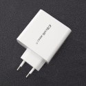 QOLTEC ŁADOWARKA SIECIOWA 63W | 5-20V | 1.5-3A | USB TYP C PD | USB QC 3.0 | BIAŁA Qoltec