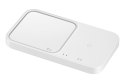 Samsung Wireless Charger Duo (with Travel Adapter), White Samsung