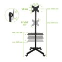 TECHLY STOJAK MOBILNY TV LED/LCD 19-37 CALI 20KG 1 TECHly