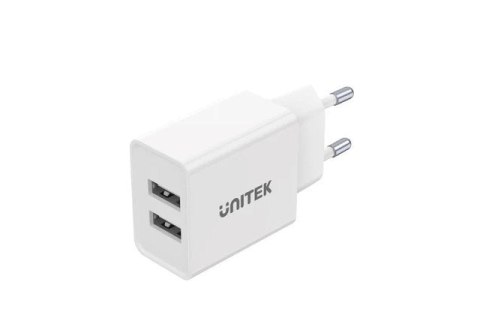 UNITEK ŁADOWARKA 2X USB-A, 12W, BIAŁA, P1113A-EU UNITEK UNITEK ŁADOWARKA 2X USB-A, 12W, BIAŁA, P1113A-EU UNITEK