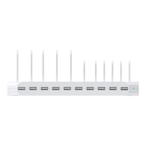 UNITEK STACJA ŁADUJĄCA 10X USB 2.4A 60W BIAŁA UNITEK UNITEK STACJA ŁADUJĄCA 10X USB 2.4A 60W BIAŁA UNITEK