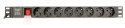 GEMBIRD LISTWA ZASILAJĄCA RACK 19" PDU EG-PDU-014 1U, 16A, 8X SCHUKO, KABEL 3M GEMBIRD