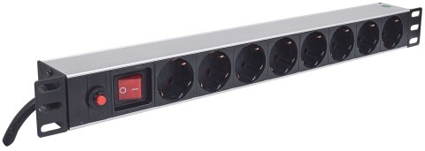 INTELLINET LISTWA ZASILAJĄCA RACK 19 X8 1U SCHUKO 3M BEZPIECZNIK 713986 Intellinet INTELLINET LISTWA ZASILAJĄCA RACK 19 X8 1U SCHUKO 3M BEZPIECZNIK 713986 Intellinet