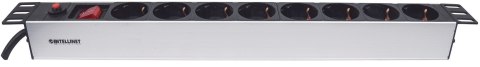 INTELLINET LISTWA ZASILAJĄCA RACK 19 X8 1U SCHUKO 3M BEZPIECZNIK 713986 Intellinet INTELLINET LISTWA ZASILAJĄCA RACK 19 X8 1U SCHUKO 3M BEZPIECZNIK 713986 Intellinet