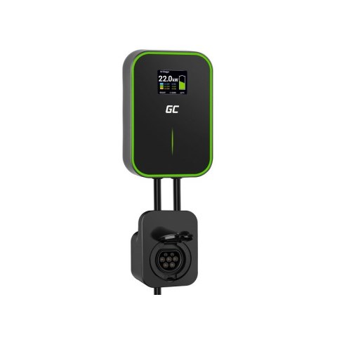 Ładowarka Green Cell Wallbox EV PowerBox 22kW z gniazdem i RFID Green Cell Ładowarka Green Cell Wallbox EV PowerBox 22kW z gniazdem i RFID Green Cell