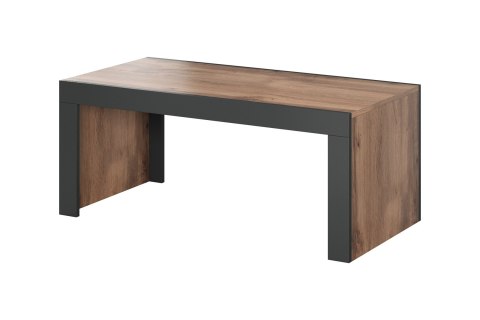 Ława/Stolik MILA 120x60x50 dąb wotan + antracyt Cama MEBLE Ława/Stolik MILA 120x60x50 dąb wotan + antracyt Cama MEBLE