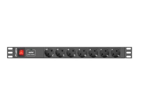Listwa RACK, zasilająca Lanberg PDU-07F-0200-IEC-BK (7 x UTE; 10 A; 2m; kolor czarny) Lanberg Listwa RACK, zasilająca Lanberg PDU-07F-0200-IEC-BK (7 x UTE; 10 A; 2m; kolor czarny) Lanberg