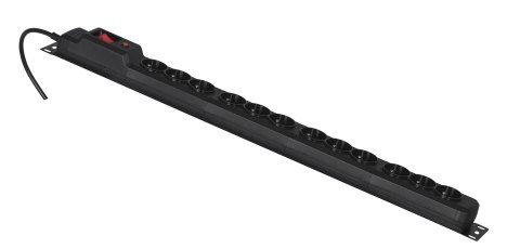 Listwa przeciwprzepięciowa Activejet COMBO/12gn/1,5m/cz (12 x UTE; 10 A (2500 W); 1,5m; kolor czarny) Activejet Listwa przeciwprzepięciowa Activejet COMBO/12gn/1,5m/cz (12 x UTE; 10 A (2500 W); 1,5m; kolor czarny) Activejet