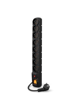 Listwa zasilająca Acar S8 (3m ; czarny) Acar