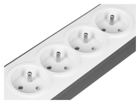 Listwa zasilająca Belkin Power Surge 4-PORT + 2xUSB-A 2.4A 525J 2m Grey/White Belkin Listwa zasilająca Belkin Power Surge 4-PORT + 2xUSB-A 2.4A 525J 2m Grey/White Belkin