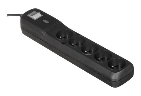 Listwa zasilająca Lestar LV530W 2,5m (5 x UTE; 10 A; 2,5m; kolor czarny) Lestar Listwa zasilająca Lestar LV530W 2,5m (5 x UTE; 10 A; 2,5m; kolor czarny) Lestar