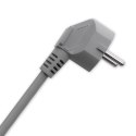 QOLTEC LISTWA ZASILAJĄCA ANTYPRZEPIĘCIOWA | 6 GNIAZD | 2 X USB | 1.8M | BIAŁO-SZARA Qoltec