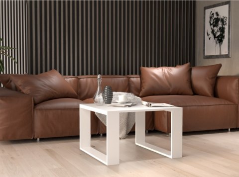 Stolik MODERN MINI 67x67xH40 biały TOP E SHOP Stolik MODERN MINI 67x67xH40 biały TOP E SHOP