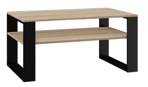 Stolik ława MODERN 1P 90x58xH50 sonoma/czerń TOP E SHOP Stolik ława MODERN 1P 90x58xH50 sonoma/czerń TOP E SHOP