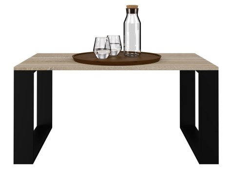 Stolik ława MODERN 90x58xH50 sonoma/czarny TOP E SHOP Stolik ława MODERN 90x58xH50 sonoma/czarny TOP E SHOP