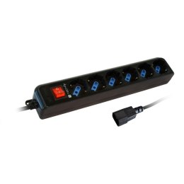 TECHLY LISTWA ZASILAJĄCA Z KABLEM DO UPS - 6 GNIAZ TECHly