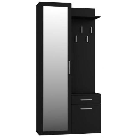 GARDEROBA DUO CZARNY KOMPLET TOP E SHOP GARDEROBA DUO CZARNY KOMPLET TOP E SHOP