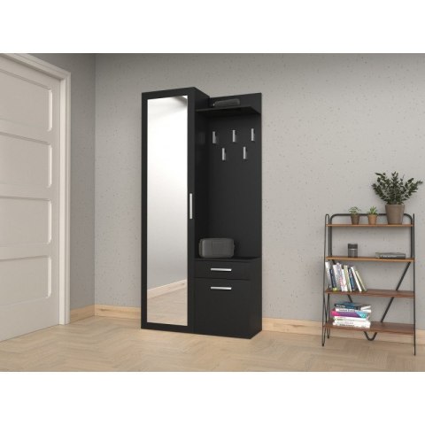 GARDEROBA DUO CZARNY KOMPLET TOP E SHOP GARDEROBA DUO CZARNY KOMPLET TOP E SHOP