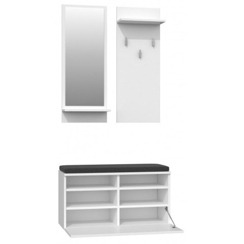 GARDEROBA RIVA BIAŁY KOMPLET TOP E SHOP GARDEROBA RIVA BIAŁY KOMPLET TOP E SHOP