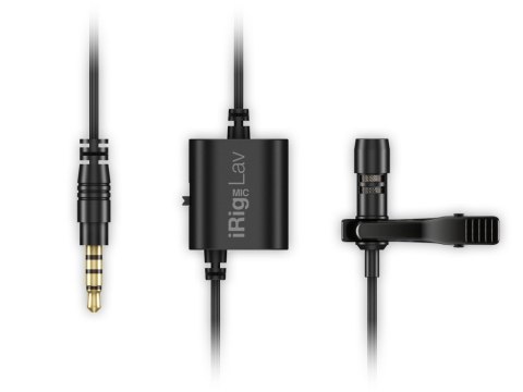 IK iRig Mic Lav - Mikrofon pojemnościowy IK MULTIMEDIA IK iRig Mic Lav - Mikrofon pojemnościowy IK MULTIMEDIA